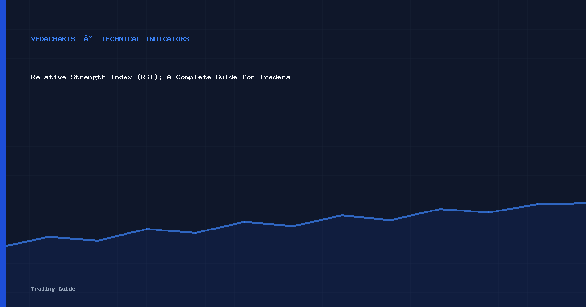 Relative Strength Index RSI momentum indicator chart illustration